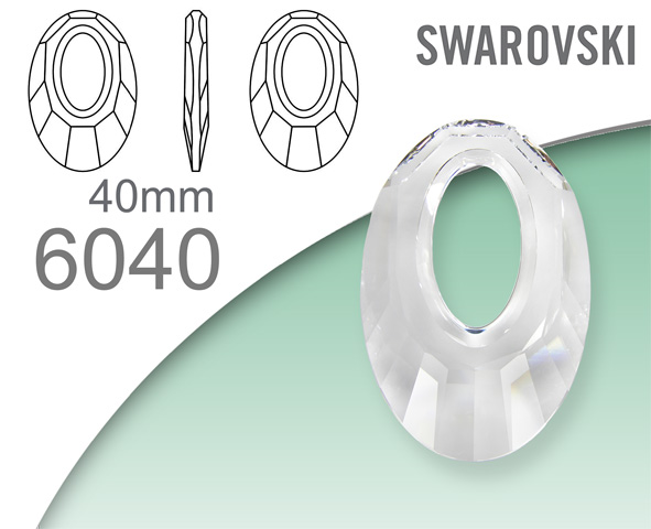 Swarovski 6040 Helios Pendant 40mm