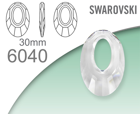 Swarovski 6040 Helios Pendant 30mm