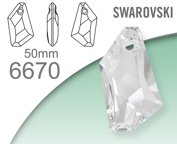 Swarovski 6670 De-Art Pendant 50mm