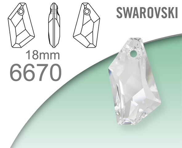 Swarovski 6670 De-Art Pendant 18mm