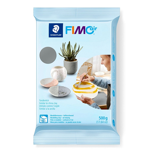 Fimo Air balení 500g barva  ŠEDÁ (Grey)