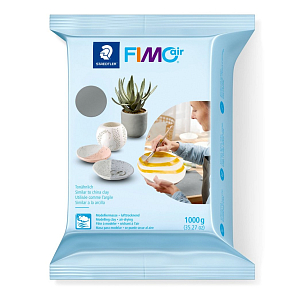 Fimo Air balení 1000g barva  ŠEDÁ (Grey)