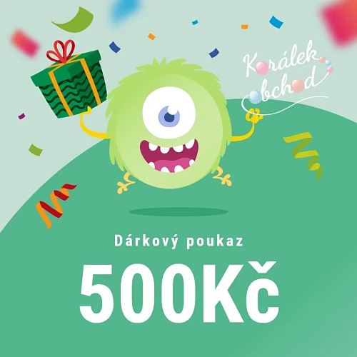 Dárkový poukaz 500 Kč